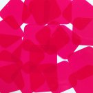 Sequin 40mm Square Shape Vinyl Go Go Trans Raspberry. Made in USA