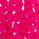 Sequin Shield 1.5" Vinyl Go Go Trans Raspberry. Made in USA