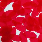 Sequin 1.5" Side Hole Oval  Vinyl Go Go Trans Raspberry. Made in USA
