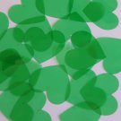 Sequin 35mm Hart Vinyl Go Go Trans Green. Made in USA