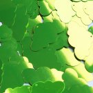 Sequin Lime Green Fluorescent Metallic Cloud 1.5 inch Couture Large Paillettes