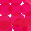 Sequin 60mm No Hole Round Shape Vinyl Go Go Trans Raspberry. Made in USA