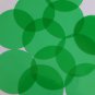Sequin 60mm No Hole Round Shape Vinyl Go Go Trans Green. Made in USA