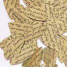 Sequin Fishscale Fin 1.5" Black Gold Midsummer Night's Dream Shakespeare Script