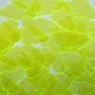 Cloud Vinyl Shape 1.5" Yellow Go Go Fluorescent Edge Glow