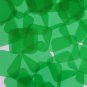 Sequin 30mm Square Shape Diamond Vinyl Go Go Trans Green. Made in USA