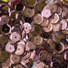 8mm Cup SEQUIN FACET PAILLETTES ~  PINK Metallic ~ Made in USA