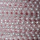 Lavender Pearl Beads 4mm Molded on Thread Fused to string 120 inches (10')