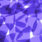 Sequin 24 x 40mm Shape Fish Scale Vinyl Go Go Trans Purple. Made in USA