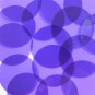 Sequin 50mm  Round Shape Vinyl Go Go Trans Purple. Made in USA