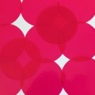 Sequin 60mm  Round Shape Vinyl Go Go Trans Raspberry. Made in USA