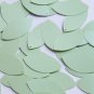 Navette Leaf Sequin 1.5" Mint Green Opaque Satin Pearl Paillettes. Made in USA