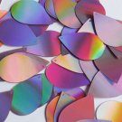 Teardrop Sequin 1.5" Pink Lazersheen Reflective Metallic Loose Couture Paillette
