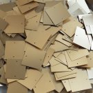 25mm Square Sequins Gold Matte Silk Frost Loose Paillettes