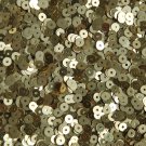 4mm Round Flat Sequins Gold Duo Reversible Matte and Shiny Metallic Reversible