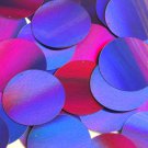 Round Sequin 60mm Deep Purple Lazersheen Reflective Metallic Couture Paillettes