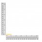 5mm Square Flat Sequins Silver Matte Silk Frost