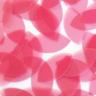 Navette Leaf Sequin 1.5" Rose Pink Transparent Glossy Matte Reversible Pailette