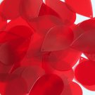 Teardrop Sequin 1.5" Ruby Red Transparent Glossy and Matte Reversible Paillettes