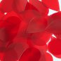 Teardrop Sequin 1.5" Ruby Red Transparent Glossy and Matte Reversible Paillettes