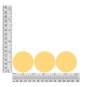 Round Sequin Paillettes 50mm No Hole Copper Lazersheen Reflective Metallic