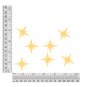 North Star Sequin 1.5" Lime Green Lazersheen Reflective Metallic Loose Paillette