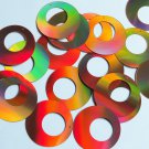 Circle Loop Sequin 1.5" Copper Lazersheen Reflective Metallic Couture Paillettes