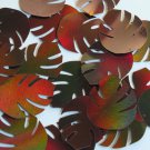 Philodendran Leaf Sequin 1.5" Bronze Brown Lazersheen Reflective Paillettes