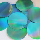 Round Sequin 3" Aqua Blue Lazersheen Reflective Metallic Loose Couture Paillette