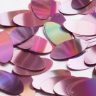 Oval Sequin 1.5" Pink Lazersheen Reflective Metallic Loose Couture Paillettes
