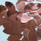 Navette Leaf Sequin 1.5" Rose Pink Metallic Loose Couture Paillettes