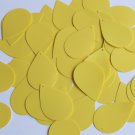 Teardrop Sequin 1.5" Butter Yellow Opaque Vinyl Loose Couture Paillettes