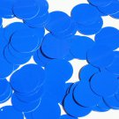 Round Sequin 24mm Royal Blue Opaque Glossy High Shine Loose Couture Paillettes