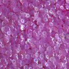 5mm Round Cup Sequins Magenta Pink Semi Frost Rainbow Paillettes. Made in USA