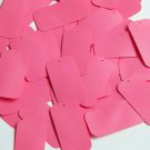 Rectangle Sequin 1.5" x .75" Bubblegum Pink Opaque Vinyl Loose Couture Paillette