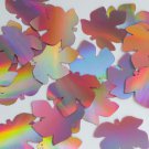 Fig Leaf Sequin 1.5" Pink Lazersheen Reflective Metallic Loose Couture Paillette