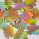 Fig Leaf Sequin 1.5" Gold Lazersheen Reflective Metallic Loose Couture Paillette