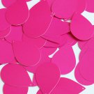 Teardrop Sequin 1.5" Hot Pink Opaque Loose Couture Paillettes