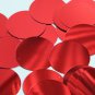 Round Sequin 40mm True Red Metallic Loose Couture Paillettes