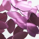 Navette Leaf Sequin 1.5" Orchid Pink Metallic Loose Couture Paillettes