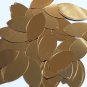Navette Leaf Sequin 1.5" Copper Gold Metallic Loose Couture Paillettes