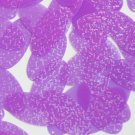 Oval Sequin 1.5" Purple Transparent Hologram Glitter Sparkle