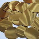 Round Sequin 40mm Very Deep Gold Metallic Loose Couture Paillettes