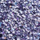 5mm Cup Sequins Lavender Lazersheen Rainbow Reflective Metallic. Made in USA