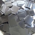 25mm Square Sequins Hematite Shiny Gray Metallic Loose Paillettes