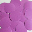Round Sequin 40mm Orchid Pink Purple Opaque Satin Pearl Loose Couture Paillettes