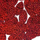 Navette Leaf Sequins Red Glitter Hologram Metallic 1.5 inch Couture Paillettes