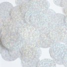Round Sequin 20mm Crystal Hologram Glitter Sparkle Loose Couture Paillettes
