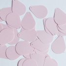 Pear Drop Sequin 1" Pale Pink Opaque Satin Pearl Loose Couture Paillettes