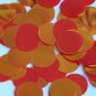 Round Flat Sequin 20mm Top Hole Red Rainbow Iris Super Mirror Shiny Reflective